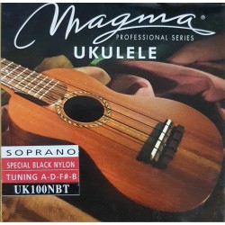cuerdas-magma-ukelele-soprano-uk100nbt-black-nylon
