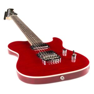 G&L Tribute Asat Deluxe Trans Red